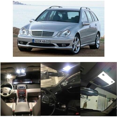 LED interior lighting complete set For Mercedes C-Class S203 sw S204 sw C204 Coupe