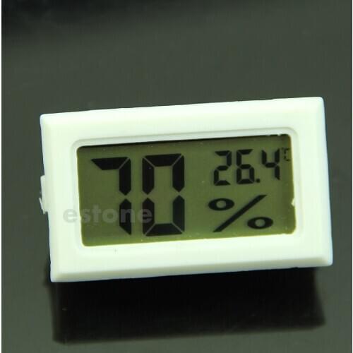 Hygrometer Thermometer Digital LCD Temperature Humidity Meter 10%~99%RH