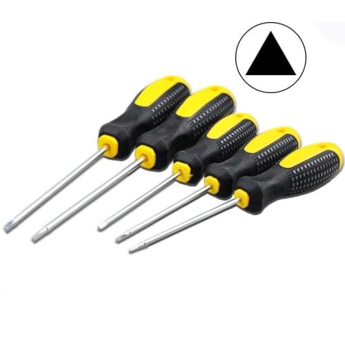 1pcs 1.8/2.0/2.3/2.6/3.0mm Triangular Screwdriver CR-V Triangle Special Screw Driver for Small Household Appliances