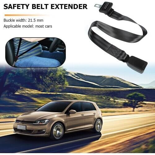 Universal Car Seat Belt Extender Sufficient Enduring Toughness Seatbelt Extension Auto Accessories 22-35 Inch