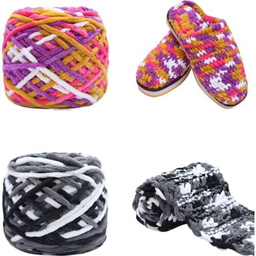 1pc 100g Thick Cotton Yarn Soft crochet yarn Baby Yarn DIY for knitting Wool scarf Children Crochet Sweater B6MX0001