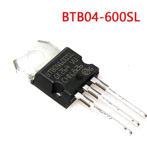 10PCS BTB04-600SL TO220 BTB04-600 TO-220 BTB04 new