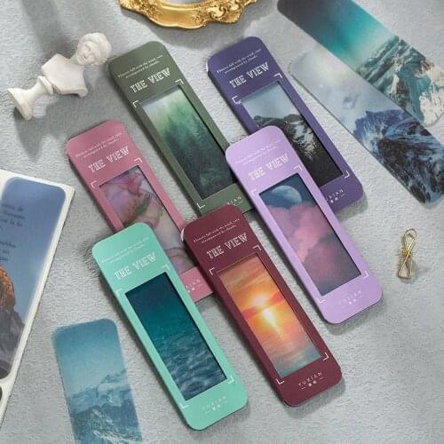 20 Pcs/Lot The View Forest Bookmark Decoration Material Paper Reading Book mark Stationery Message card Office School Supplies