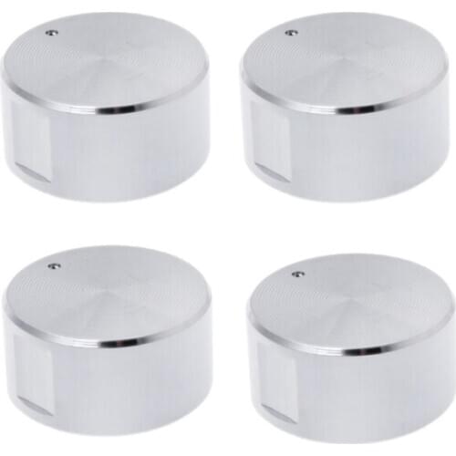 4Pcs Rotary Switches Round Knob Gas Stove Burner Oven Kitchen Parts Handles