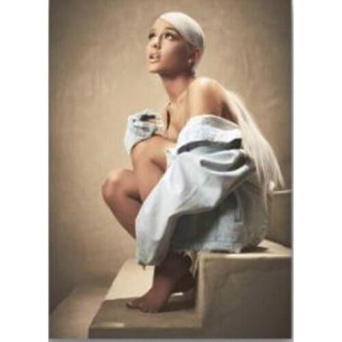 5D Diamond Painting Ariana Grande Sexy Star Singer Beauty Diamond Embroidery Poster Full Diamond Cross Stitch Kit Mosaic XN147