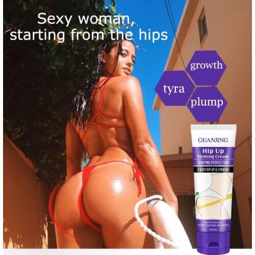 80g New Buttocks Enlargement Cream Effective Hip Lift Up Compact Sexy Big Butt Tighten Plump Cream Busty Sexy Body Care Bigger