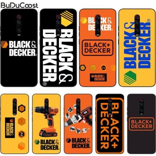 Black&Decker Phone Case For Redmi note8 pro note9 pro for Redmi Note4X 5 5A 7 7A Note6 6 Pro
