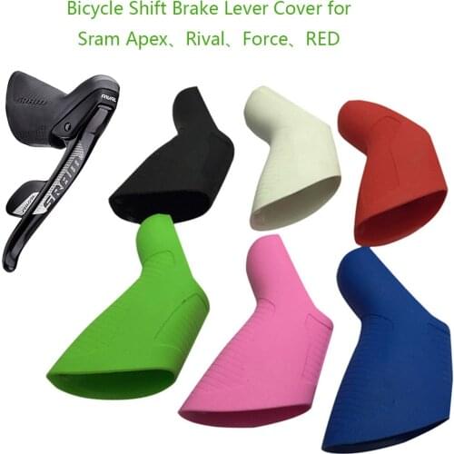 Road 20s 22s Silicone MECHANICAL HOODS COVERS for Sram Force RED Apex Rival Bicycle Shifter Brake Lever Cover