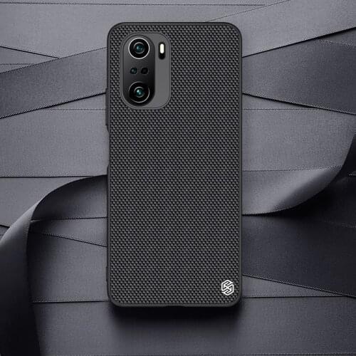 Redmi K40 Case Cover NILLKIN Textured Nylon Fiber Hard Back Cover Case for Xiaomi Redmi K40 Pro+ Plus