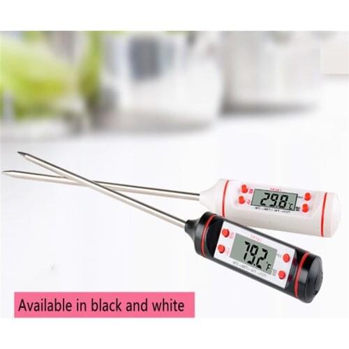 Kitchen Digital BBQ Food Thermometer Meat Cake Candy Fry Grill Dinning Household Cooking Thermometer Gauge Oven Thermometer Tool