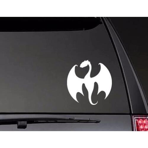 Cool Dragon Breathing Fire Stickers Window Decal Vinyl Car Decals Modern Decoration ZP0465