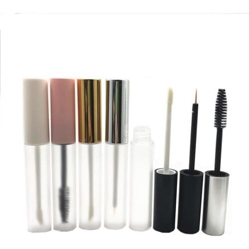 10ml Empty Eyelash Tubes Wholesale Mascara Bottles Eyelash Gel Bottle VE Oil Growth Fluid Containers Big Eye Cosmetic Package
