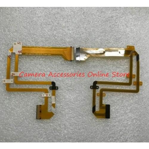2PCS LCD hinge rotate shaft Flex Cable for Sony DCR-SR20E DCR-SX15E DCR-SR15E SR20 SR21 SR15 SX15 SX20 SX21 Video camera