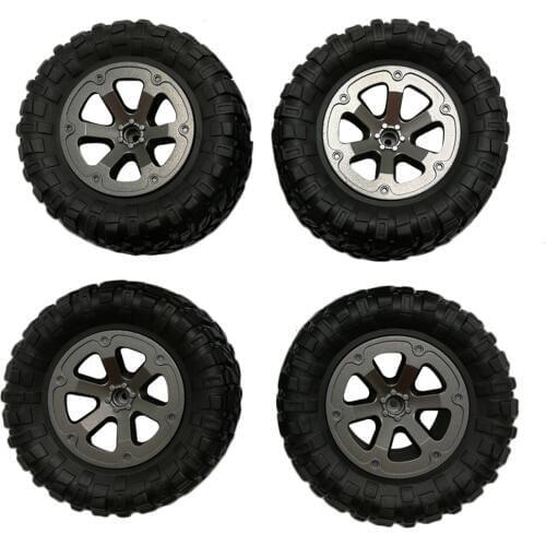 GM upgraded large tires Naughty Dragon 1/16 tires Upgrade Track Wheels Spare Parts For WPL B14 C24 Military Truck RC Car L106