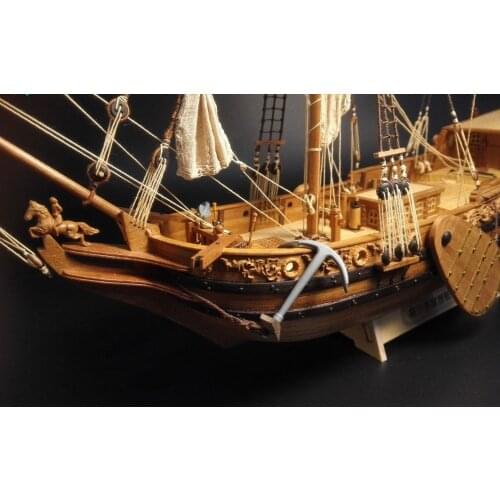 Scale 1/80 Dutch royal yacht wooden model Upgrade accessories sets Don't include Ship model