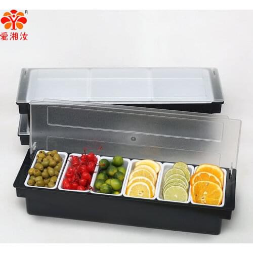 Dogger Fruit Crisper Bar Utensils Cocktail Flavoring Decorative Box Food Grade PP Plastic