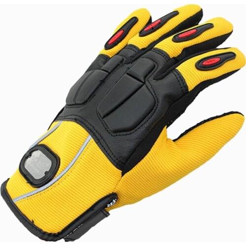 Motorcycle Racing Leather Gloves Cycling Dirt Bike Bicycle Outdoor Sport riding Motocross Gloves Protection Guard skating skiing