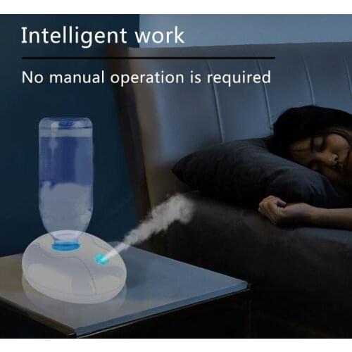 USB Portable Air Humidifier Bottle Aroma Diffuser LED Night Light Mist Maker 95AC