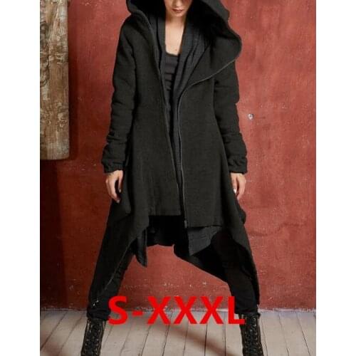 Selling Explosive Fashion Irregular Sweater Windbreaker Coat Jacket