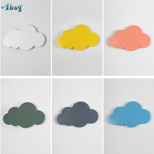 Modern Cartoon Pink Cloud Sconce Wall Lights Led Bedroom Bedside Study Boy Girl Cute Children Room Wall Lamps Decor Fixtures