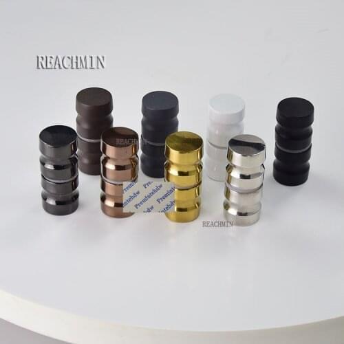 Stainless Steel Glass Shower Enclosure Room Box Door Knob Back To Back Gold Rose Grey Matte Black White Polished