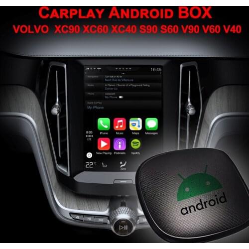 64GB ROM Smart Car Multimedia Video Player Android Carplay Box For VOLVO XC90 XC60 XC40 S90 S60 V90 V60 V40 2016 - 2021 Ai Voice