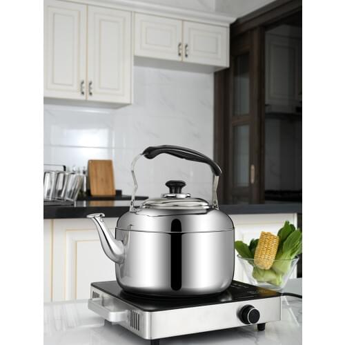 304 stainless steel thickened whistle large capacity kettle gas domestic kettle kettle gas stove induction cooker