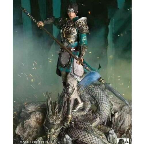 1/6 RingToys Hot Koei Game Zhao Yun Collectible 12" Dynasty Warriors Doll Action Figure Toy Model In Stock