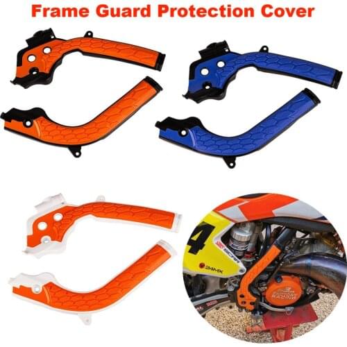 X-Grip Frame Guard Protection Cover For Husqvarna TE FE FC SX SXF EXC EXC-F 125 150 250 300 350 450 Dirt Bike MX Motocross