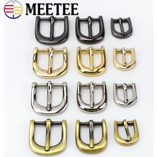 10pcs Metal Buckles for Bag Belt Pin Buckle Webbing Snap Hooks Hardware Luggage DIY Bag Accessories F3-25