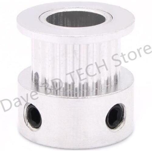 3D Printer Accessory GT2 Timing Pulley 20teeth ( 20 teeth ) Alumium Bore 5mm/8mm fit for GT2 belt Width 6mm