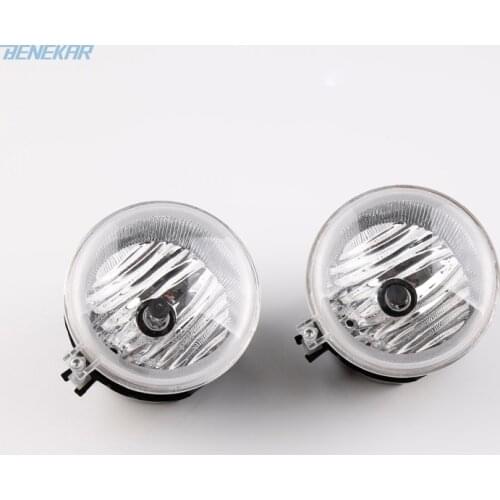 Benekar Front Left Right Fog light lamp for Jeep Patriot Compass 2007-2009 Dodge