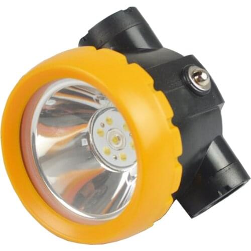 Wireless Cordless LED Mining Headlamp Miner Light Coal Mine Lamp