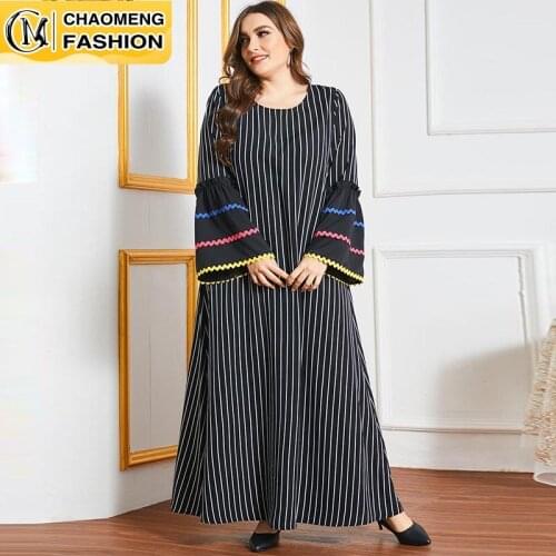 Eid Dubai Abaya Elegant Fashion Plus Size Hijab Dress Turkey Kaftan Islam Clothing Muslim For Women Vestidos Arabic Maxi Robe