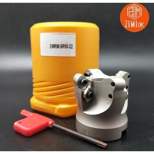 EMRW face milling cutter shoulder milling cutter indexable milling cutter tool holder CNC lathe milling machine for RPMT carbide
