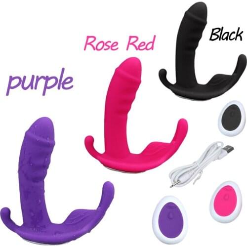 Butterfly Vibrator Adult Toy Butterfly Wearable Dildo Vibrator For Women Wireless Remote Control Masturbator G Point Invisible