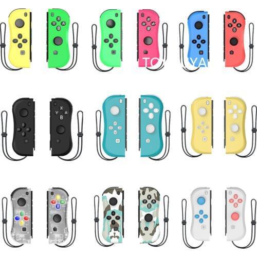 Game Switch Wireless Controller Left Right Bluetooth Gamepad For Nintend Switch NS Joy Game con Handle Grip Strap For Switch Joy