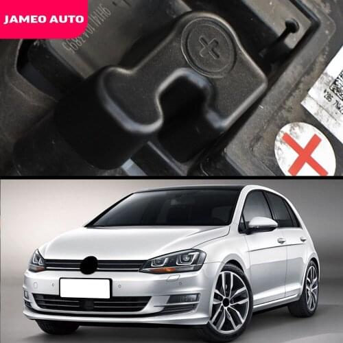 Jameo Auto Car Engine Battery Positive Interface Waterproof Dustproof Cover for Volkswagen Vw Golf 5 6 7 2005-2019 Accessories