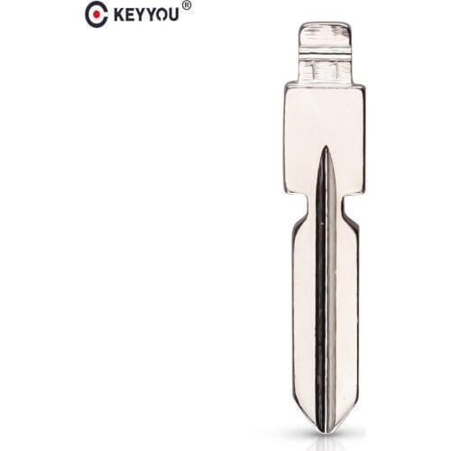 KEYYOU 10pcs/lot NO.11 Key Bade For Benz 126 124 W140 S320 Car Remote Key Blade Replacement 11# key blade