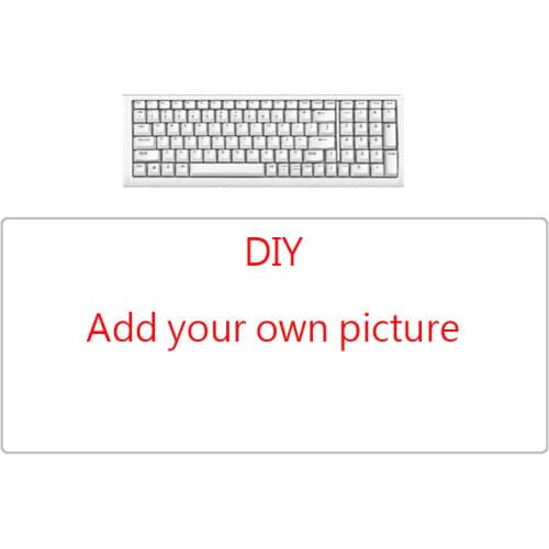 MRGBEST Hot Selling Desk Pad 700x300/800x300mm Natural Rubber Gaming Mouse Pad Custom Your Personality Computer Keyboard Pads