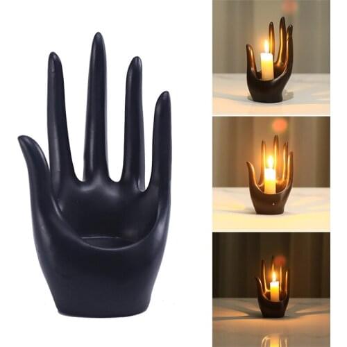 Декоративные черные подсвечники Multiyilego China At AliExpress