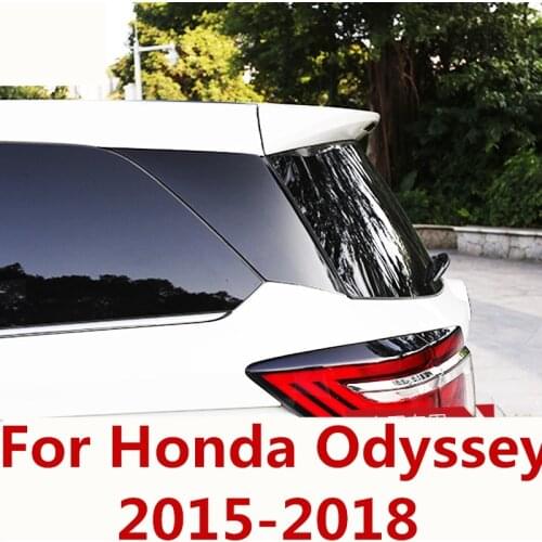 For Honda Odyssey 2015-2018 Body trim Carbon fiber sticker suspension sticking Column sticker Exterior decoration Accessories