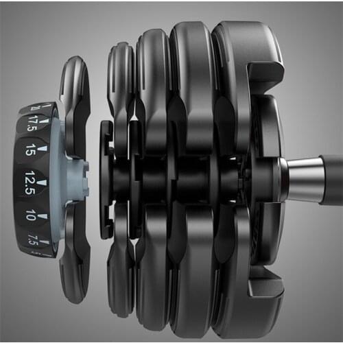 Newest House Use Muscle Practice 52.5lbs Dumbbells Stand For Adjustable Conversion Weight 90lbs Dumbbells With Support Set