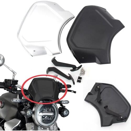 New Front Deflector FOR HONDA CB650R CB1000R CB 650 1000 R 2018 2019 2020 Motorcycle Accessories Modified WindScreen Windshield