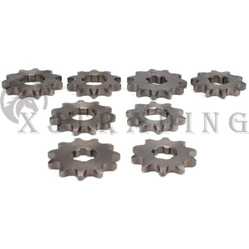 Front Engine 420# 428# 10T 11T Teeth 17mm 20mm Chain Sprocket For Dirt Pit Bike ATV Quad Go Kart Buggy Scooter Motorcycle