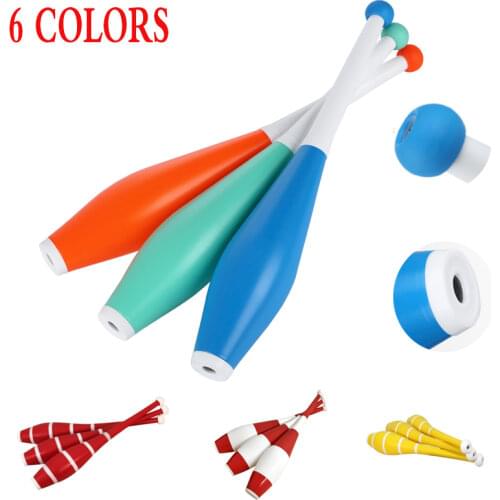 Professional Juggling Clubs Pins Sticks Outdoor Beginner to Pro Outdoor 3PCS/Set