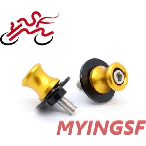 Swingarm Spools Slider For SUZUKI GSR 750 600 400 GSX650F GSX1250FA GSF 1250/1200 N/S Bandit SV650 M8 Motorcycle CNC Stand Screw