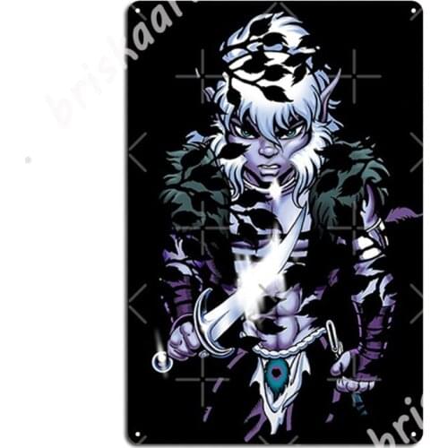 Darkwoods Cutter (Poster And Prints) Metal Signs Club Party Club Bar Customize Mural Painting Tin sign Posters