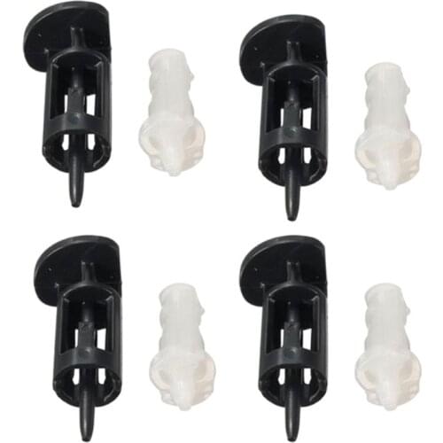 10Pair For CPU Heatsink Mount Pin Plastic Push Screw Cooler Cooling Fan Fastener Mounting Clip for intel Socket Dropship