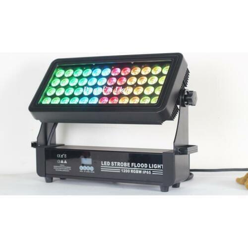 10pcs Waterproof City color IP65 48x10watt 4in1 RGBW outdoor led wall washer dmx led wash lighting